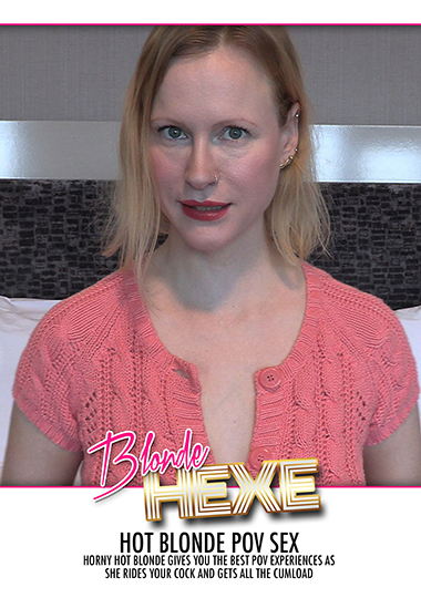 Hot Blonde POV Sex